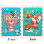 Cartoon Animal Double-sided Strip Wooden Puzzles Kids Montessori Jigsaw Game Baby Educational Toys for Children - Slobuy