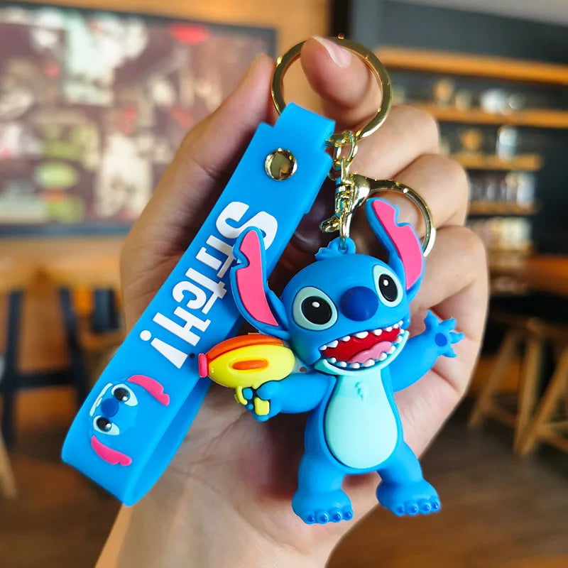 Cartoon Anime Disney Keychain Tom and Jerry Toys Doll Car Cute Keychains Bag Pendant Action Figure Pendant Kids Toys Gifts - Slobuy