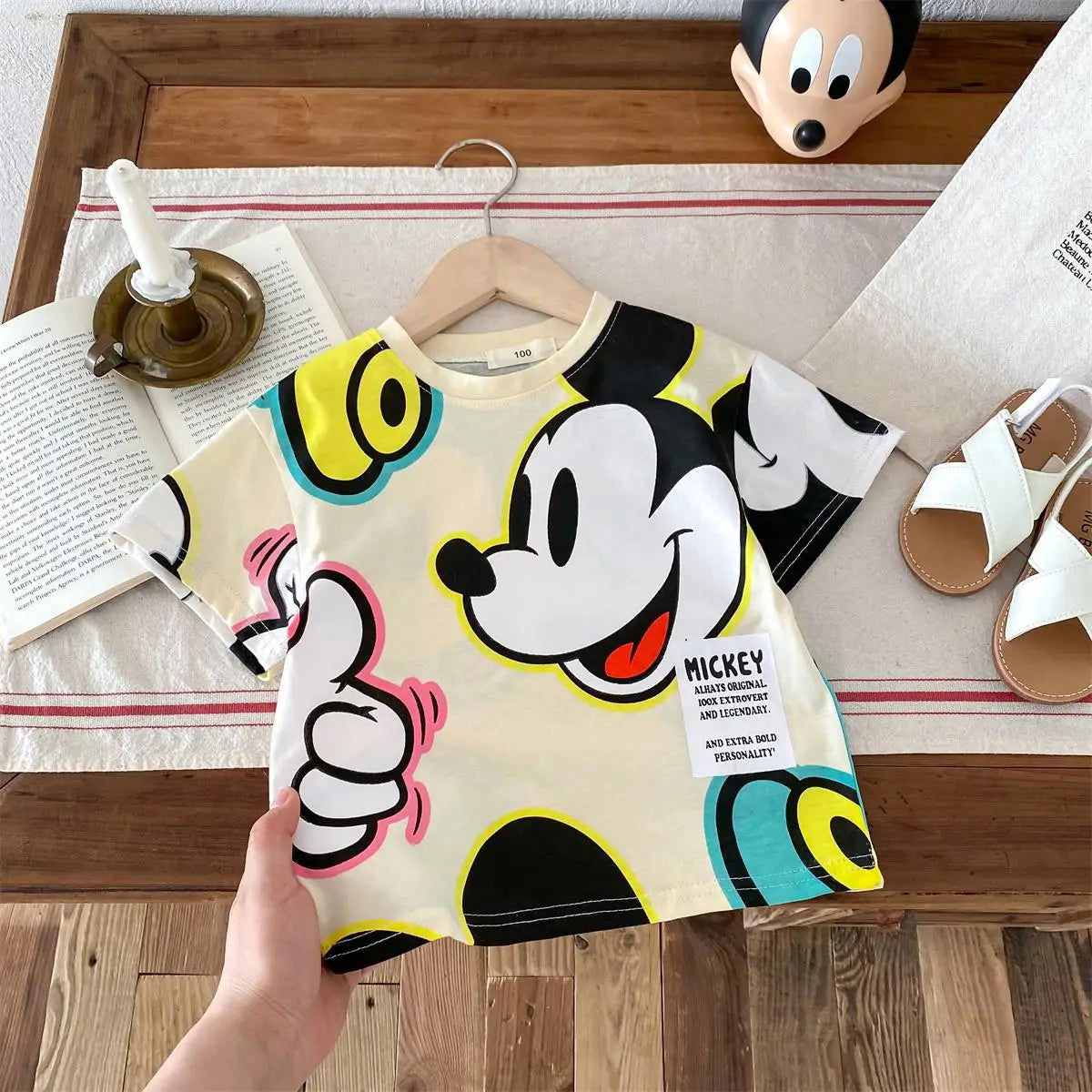 Cartoon Cute Baby Girl Boy Summer T Shirts Tops Crewneck Toddler Costume Children Clothing Short Sleeve Kids Tees 1 2 3 4 5years - Slobuy