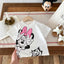 Cartoon Cute Baby Girl Boy Summer T Shirts Tops Crewneck Toddler Costume Children Clothing Short Sleeve Kids Tees 1 2 3 4 5years - Slobuy