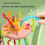 Cartoon Duck Astronaut Pull String Montessori Activity Development Silicone Teething Sensory Grip Training Early Educational Toy - Slobuy