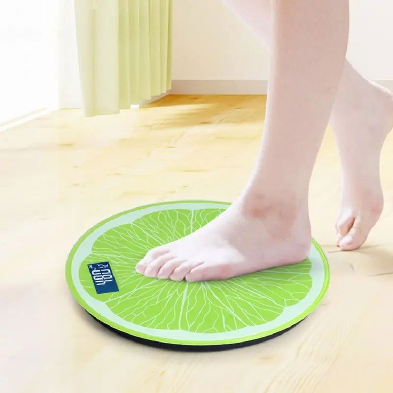 Cartoon Lemon Pattern  Weight Scale For Weighing Body  Electronic Household Balance Floor Smart Digital Scales Bathroom Scales - Slobuy