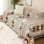 Cartoon Sofa Cover Double Use Beds Blanekets Throw Blanket Picnic Mat With Tassel Sofa Bed Universal Decorative - Slobuy