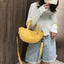 Cartoon WOMEN'S Crossbody Bag, Fashionable and Versatile, Cute Banana Shoulder Bag, Hand-held Canvas WOMEN'S Bag - Slobuy