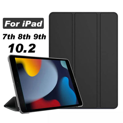 Case For NEW iPad 10.2 2021 8th 7th 9th 10th Generation Funda Sleep Wake up For iPad 10.2 2019 2020 2021 PU Leather Tablet Cover - Slobuy