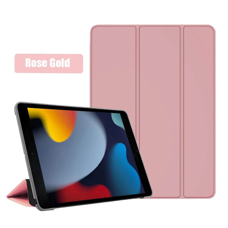Case For NEW iPad 10.2 2021 8th 7th 9th 10th Generation Funda Sleep Wake up For iPad 10.2 2019 2020 2021 PU Leather Tablet Cover - Slobuy