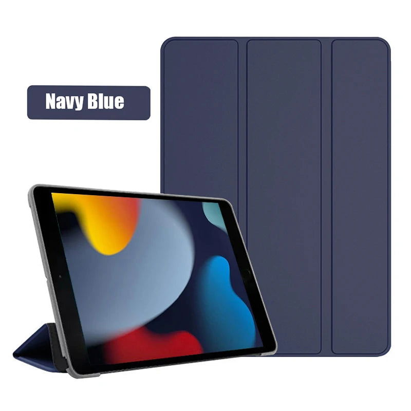 Case For NEW iPad 10.2 2021 8th 7th 9th 10th Generation Funda Sleep Wake up For iPad 10.2 2019 2020 2021 PU Leather Tablet Cover - Slobuy