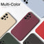 Case For Samsung Galaxy S24 S23 S22 Ultra S21 FE S21 Plus A55 A53 A52S A54 Shockproof Square Liquid Silicone Phone Cover Coque - Slobuy