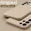 Case For Samsung Galaxy S24 S23 S22 Ultra S21 FE S21 Plus A55 A53 A52S A54 Shockproof Square Liquid Silicone Phone Cover Coque - Slobuy