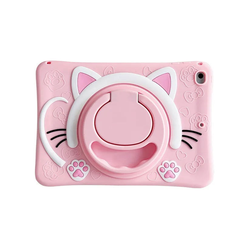 Case For Samsung Galaxy Tab A9 Plus A8 10.5 SM-X200 X205 A 8 A7 10.4 S6 Lite P610 T220 360 Rotating Kids Tablet Stand Cover - Slobuy