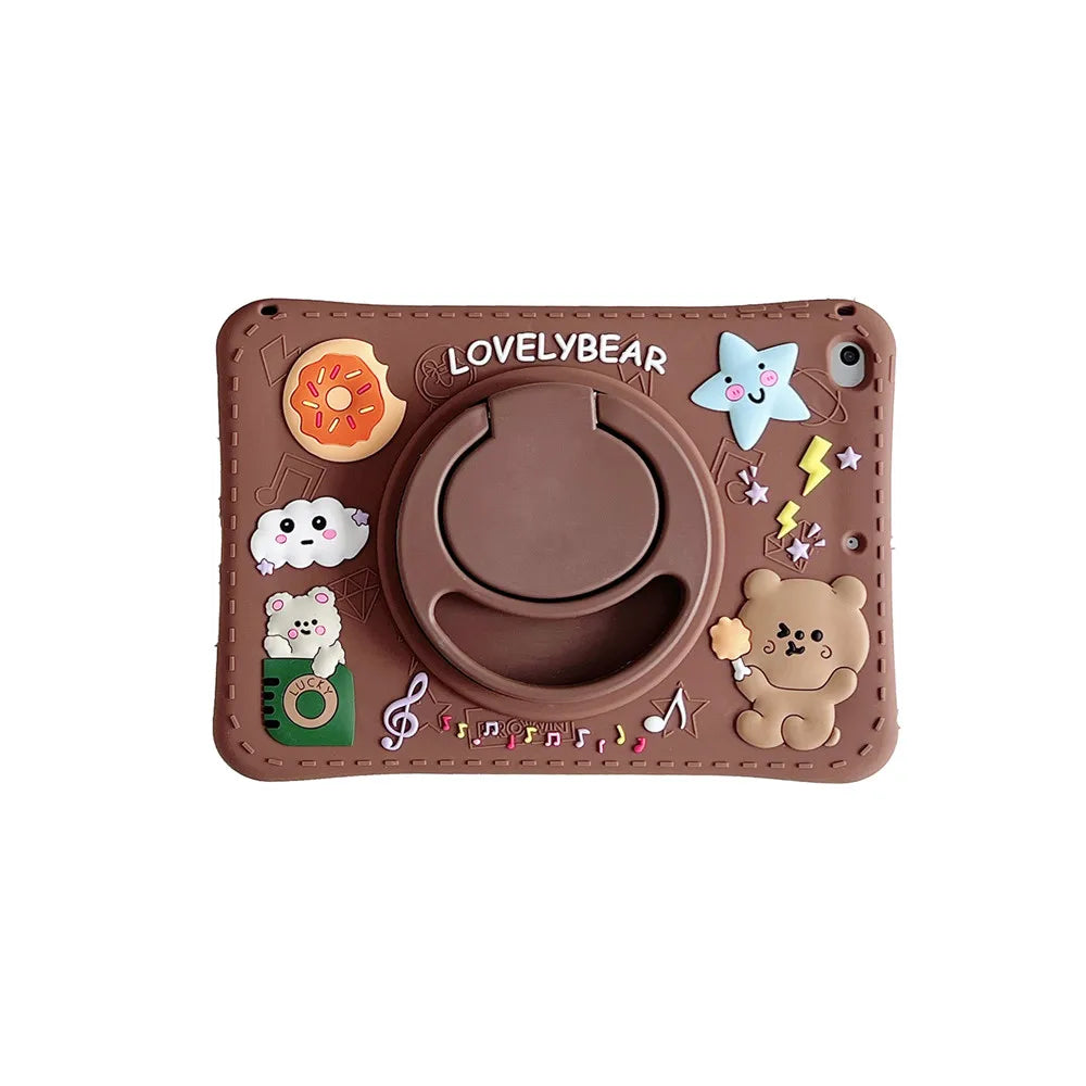 Case For Samsung Galaxy Tab A9 Plus A8 10.5 SM-X200 X205 A 8 A7 10.4 S6 Lite P610 T220 360 Rotating Kids Tablet Stand Cover - Slobuy