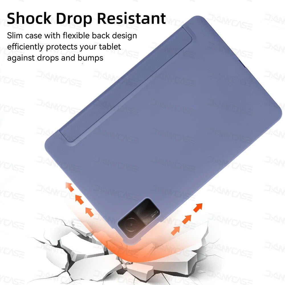 Case For Xiaomi Redmi Pad 10.61" 2022 Flip Stand PU Protective Cover For Redmi Pad SE 11in Leather Shell Tablet Protective Case - Slobuy