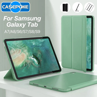 Case for Samsung Galaxy Tab A8 10.5 A7 S6 Lite 10.4 Tablet Accessories For Samsung Galaxy Tab S7 FE S8 PLUS S9 PLUS Cover funda - Slobuy