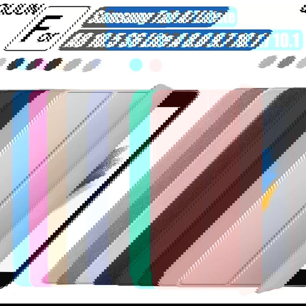 Case for Samsung Galaxy Tab A8 10.5 X200 S6 Lite P610 P613 A7 T500 A7 lite T220 Smart Leather PU Tablet Cover For Tab A 9.7 10.1 - Slobuy