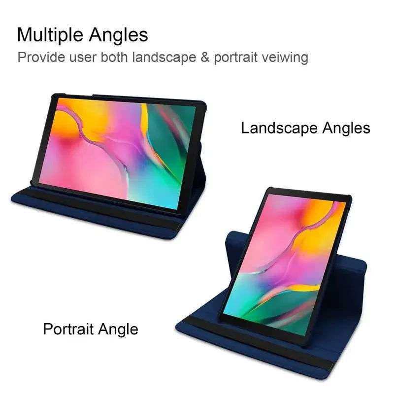 Case for Samsung Galaxy Tab A 10.1 2019 SM-T510 Tablet Cover Stand Case Tab A7 10.4'' A8 10.5 X200 A9 Plus 11" 8.7" T220 Cases - Slobuy