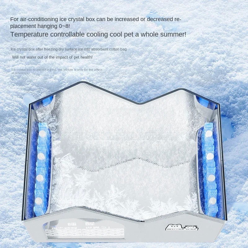 Cat Air Conditioning House Summer Cat Cooling Tool Nest Dog Ice House Dog Four Seasons Cat Pet Ice House - Slobuy