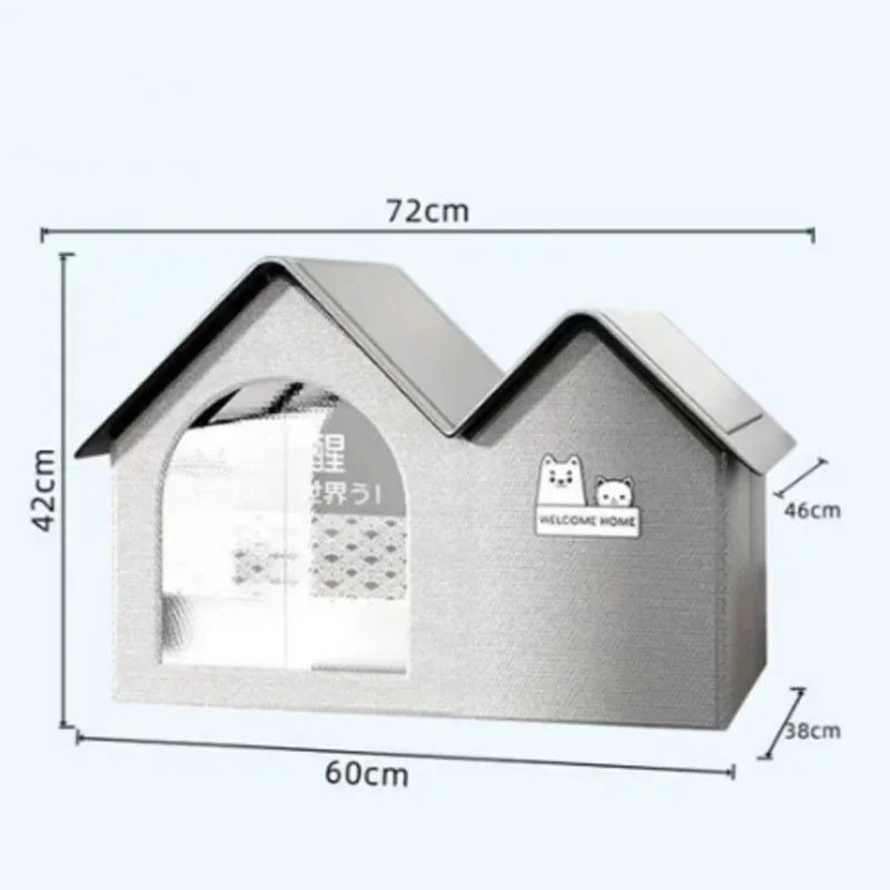 Cat Air Conditioning House Summer Cat Cooling Tool Nest Dog Ice House Dog Four Seasons Cat Pet Ice House - Slobuy
