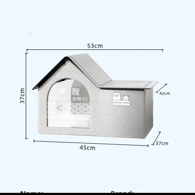Cat Air Conditioning House Summer Cat Cooling Tool Nest Dog Ice House Dog Four Seasons Cat Pet Ice House - Slobuy
