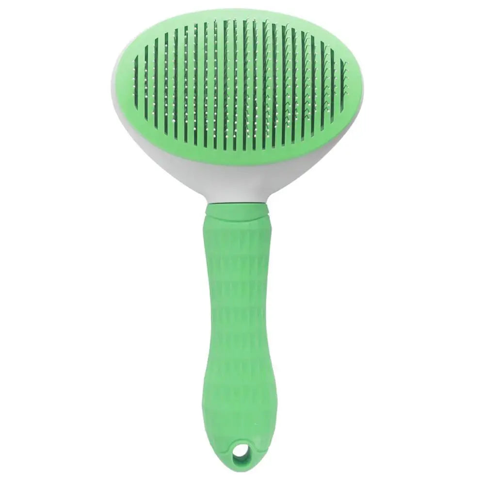 Cat Brush Remove Hair Pet Hair Removal Comb for Cats Non-slip Grooming Brush Stainless Steel Dog Combs Brushes Cat Accessories - Slobuy