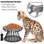 Cat Lift Bowl With Metal Stand Pet Ceramic Food Snacks Feeding Elevated Feeder Kitten Puppy Dish Dog Supplies Accessories - Slobuy
