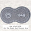 Cat Lift Bowl With Metal Stand Pet Ceramic Food Snacks Feeding Elevated Feeder Kitten Puppy Dish Dog Supplies Accessories - Slobuy