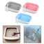 Cat Litter Box for Small Animals Rabbit Cat Sandbox Container Easy to Install Semi Enclosed Cat Sand Basin Kitten Toilet - Slobuy