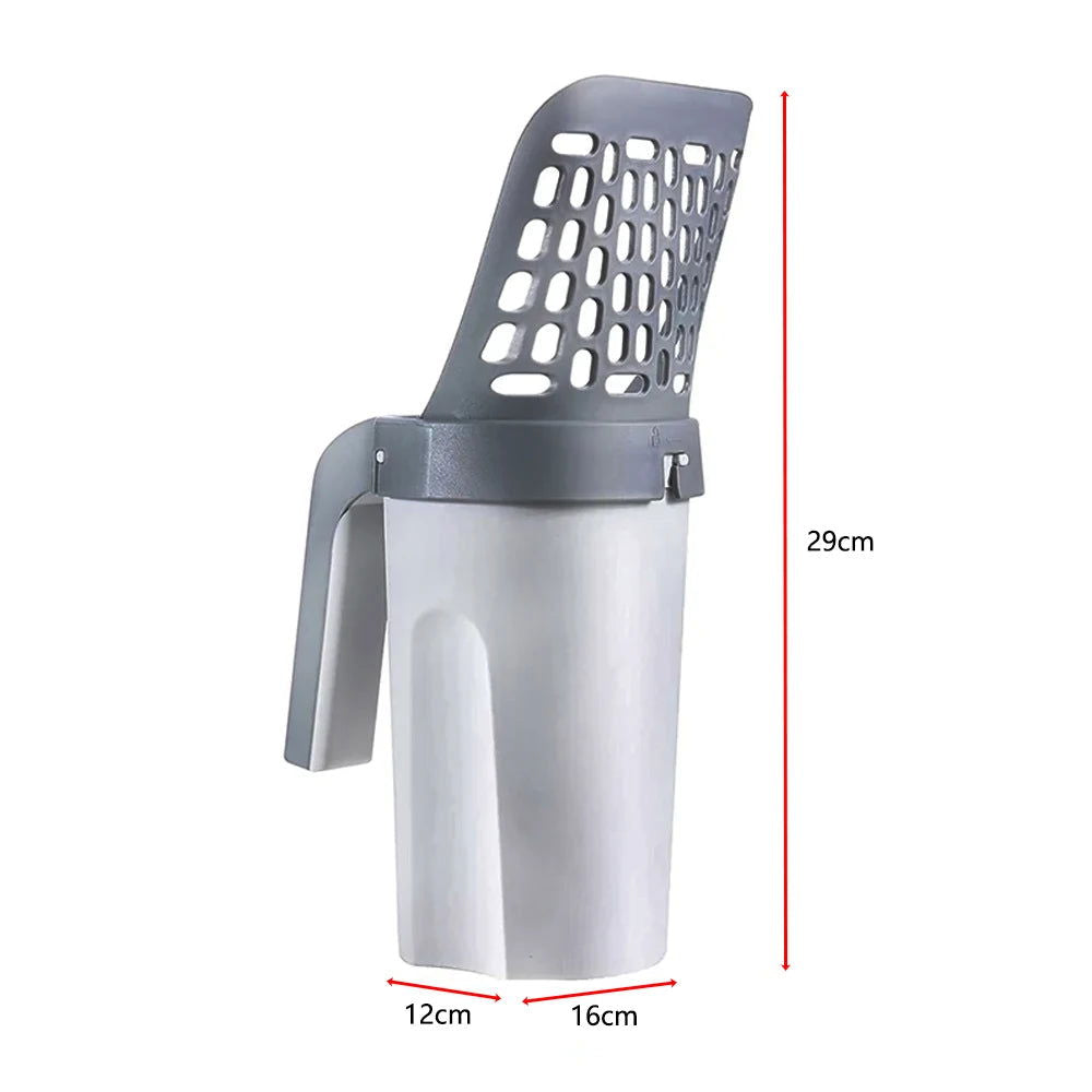 Cat Litter Shovel Scoop For Pet Filter Clean Toilet Garbage Picker Cat Supplies Accessory Cat Litter Box Self Cleaning - Slobuy