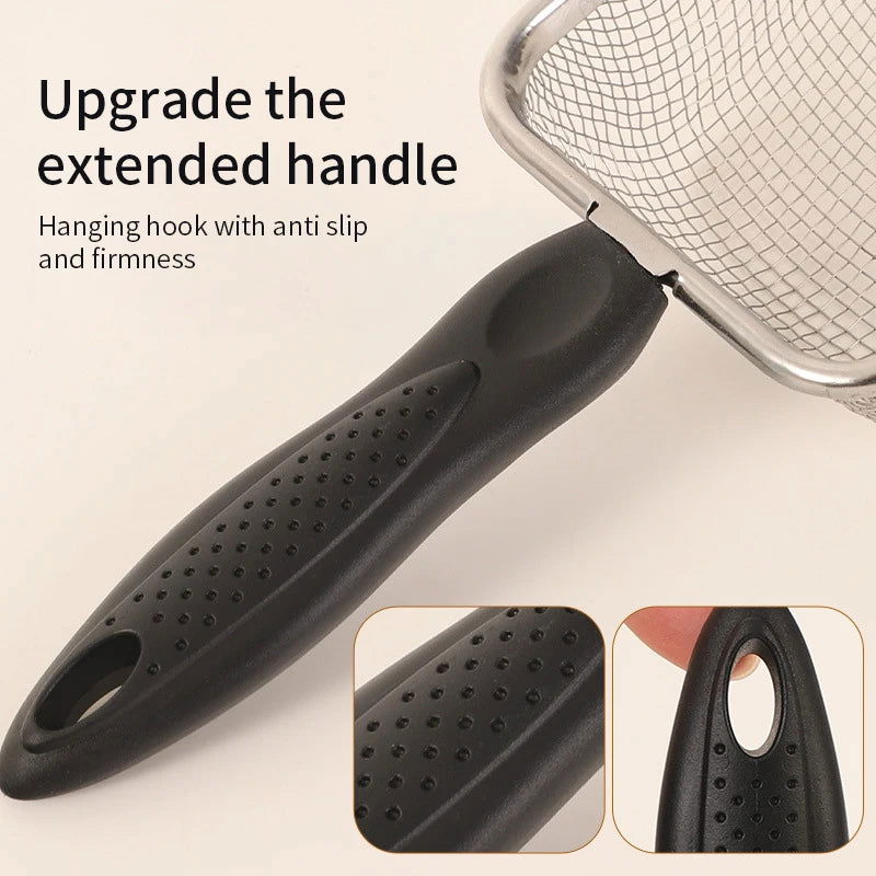 Cat Litter Shovel Stainless Steel Reptile Sand Substrate Shovel Clean Up Feces Fine Mesh Sifter For Bedding - Slobuy