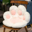 Cat Paw Back Soft Pillows Plush Chair Cushion Sofa Indoor Floor Home Chair Decor Animal Plush Throw Pillow Back Rest Pillow - Slobuy