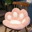 Cat Paw Back Soft Pillows Plush Chair Cushion Sofa Indoor Floor Home Chair Decor Animal Plush Throw Pillow Back Rest Pillow - Slobuy