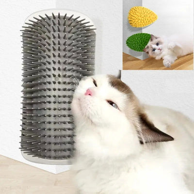 Cat Scratcher Massager for Cats Scratching Pets Brush Remove Hair Comb Grooming Table Dogs Kitten Care Royal Canin Accessories - Slobuy