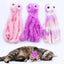 Cat toy Cute octopus plush toy bite resistant teeth interactive play pet supplies - Slobuy