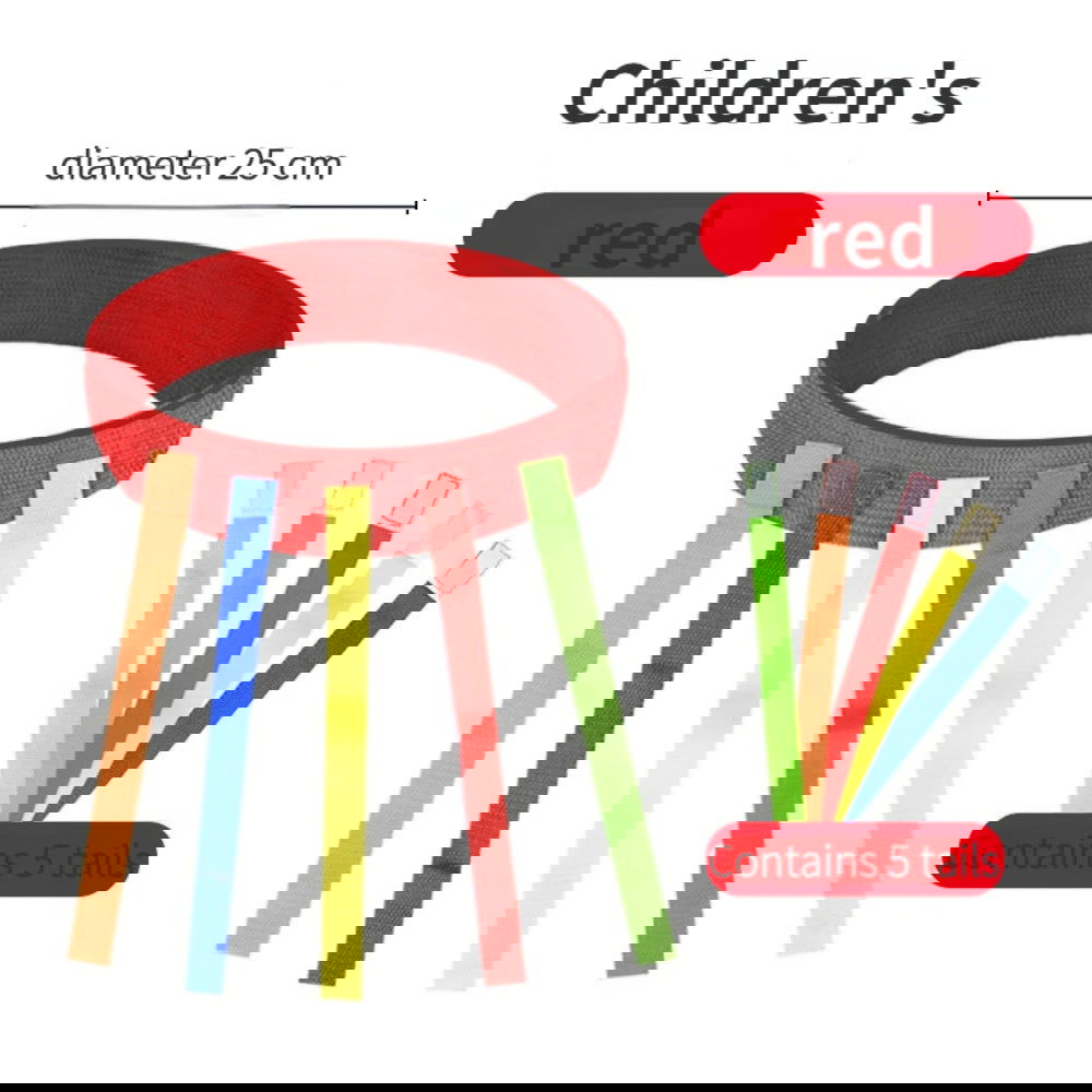 Catch Tail Props Outdoor Funny Game Toy Belt Kindergarten Collective Game Pulling Tail Parent-child Teamwork Game Skill Training - Slobuy