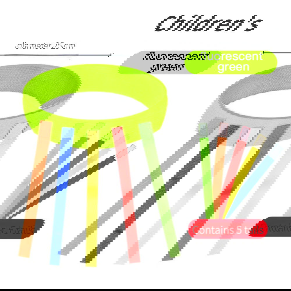 Catch Tail Props Outdoor Funny Game Toy Belt Kindergarten Collective Game Pulling Tail Parent-child Teamwork Game Skill Training - Slobuy