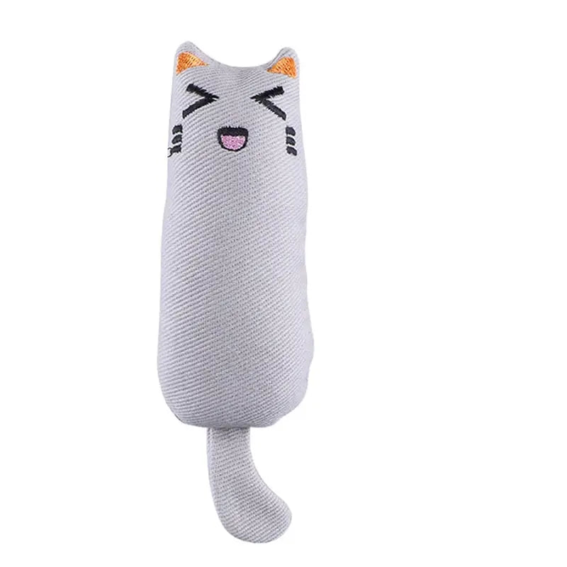 Catnip Toys Cute Thumb Plush Pillow Teeth Grinding Bite-resistant Teasing Relaxation Cat Chew Toy Pet Accessories - Slobuy