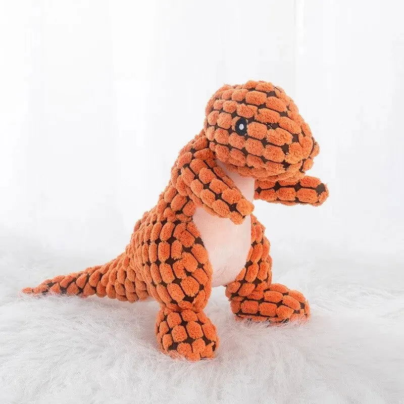 Cats and Dogs Pet Plush Dinosaur Toys Interactive Dog Chew Toys Plush Stuffing Pet Supplies Dog Toys for Small Dogs - Slobuy