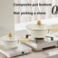 Ceramic Non-Stick Pan Frying Pan Wok Pan Home Steak Skillet Pancake Fried Induction Cooker Gas Stove Special Saucepan Nonstick - Slobuy
