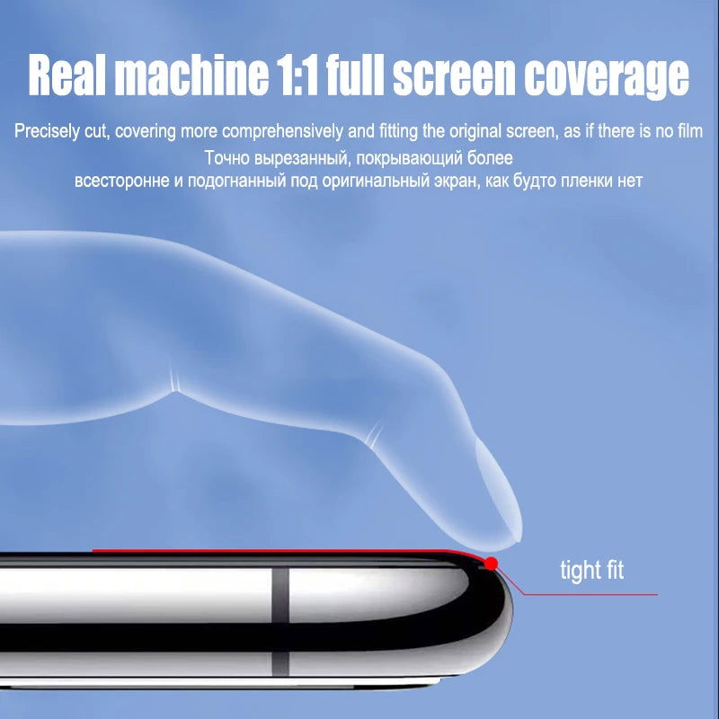 Ceramic Tempered Film For iPhone 13 12 11 14 Pro Max Mini Screen Protector X XR XS Max 7 8 Plus SE Phone Soft Glass Accessories - Slobuy