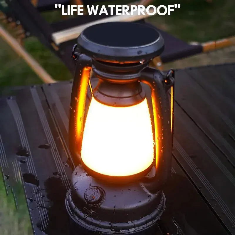 Charging Decoration Atmosphere Light Retro Horse Light Led Desk Lamp Outdoor Camping Bar Light Table Light Lantern Home Decor - Slobuy