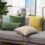 Chenille Cushion Cover Green Throw Pillow Covers Decorative Pillows for Sofa Living Room Home Decoration Back Cushion Luxury Red - Slobuy