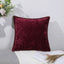 Chenille Cushion Cover Green Throw Pillow Covers Decorative Pillows for Sofa Living Room Home Decoration Back Cushion Luxury Red - Slobuy