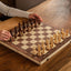 Chess Set - Magnetic Foldable Portable Solid Wood Chess Board - Educational Games for Students and Kids - Christmas Gift - Slobuy