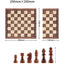 Chess Set - Magnetic Foldable Portable Solid Wood Chess Board - Educational Games for Students and Kids - Christmas Gift - Slobuy