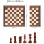 Chess Set - Magnetic Foldable Portable Solid Wood Chess Board - Educational Games for Students and Kids - Christmas Gift - Slobuy