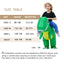 Child Adult Unisex Boy Girl Inflatable Green Dinosaur Cosplay Costume Kids Kindergarden Performance Halloween Carnival Party - Slobuy