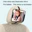 EAFC Adjustable Wide Car Rear Seat Mirror Baby/Child Seat Car Safety Mirror Monitor Square Safety Car Baby Mirror Car Interior - Slobuy