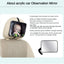 EAFC Adjustable Wide Car Rear Seat Mirror Baby/Child Seat Car Safety Mirror Monitor Square Safety Car Baby Mirror Car Interior - Slobuy