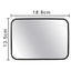 EAFC Adjustable Wide Car Rear Seat Mirror Baby/Child Seat Car Safety Mirror Monitor Square Safety Car Baby Mirror Car Interior - Slobuy