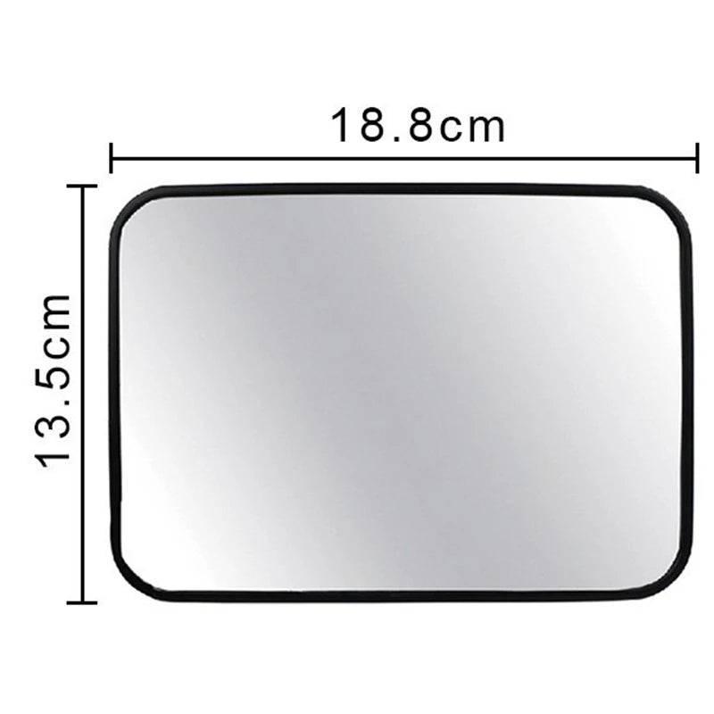 EAFC Adjustable Wide Car Rear Seat Mirror Baby/Child Seat Car Safety Mirror Monitor Square Safety Car Baby Mirror Car Interior - Slobuy