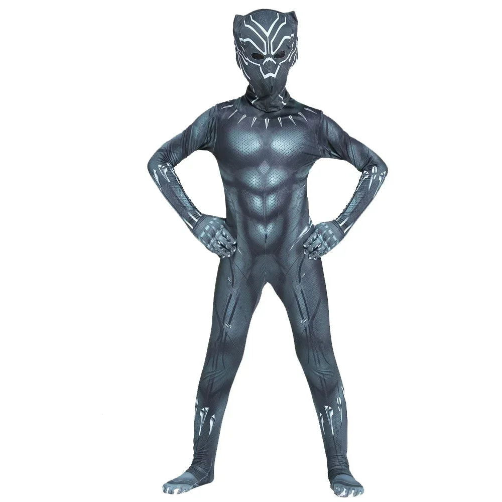 Child Spiderman Costume Peter Parker Bodysuit Halloween Boys Girls Play Movie Fan Cosplay Fantasy Costume - Slobuy